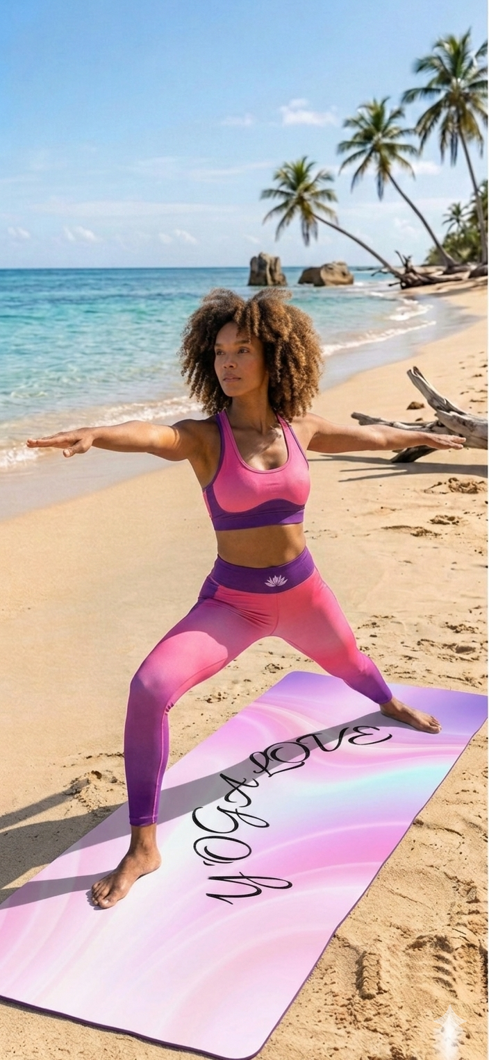 Meditation Yoga Mat, Wellness Accessory, Fitness Equipment for Daily Practice - Best Yoga Mats for Home Workouts