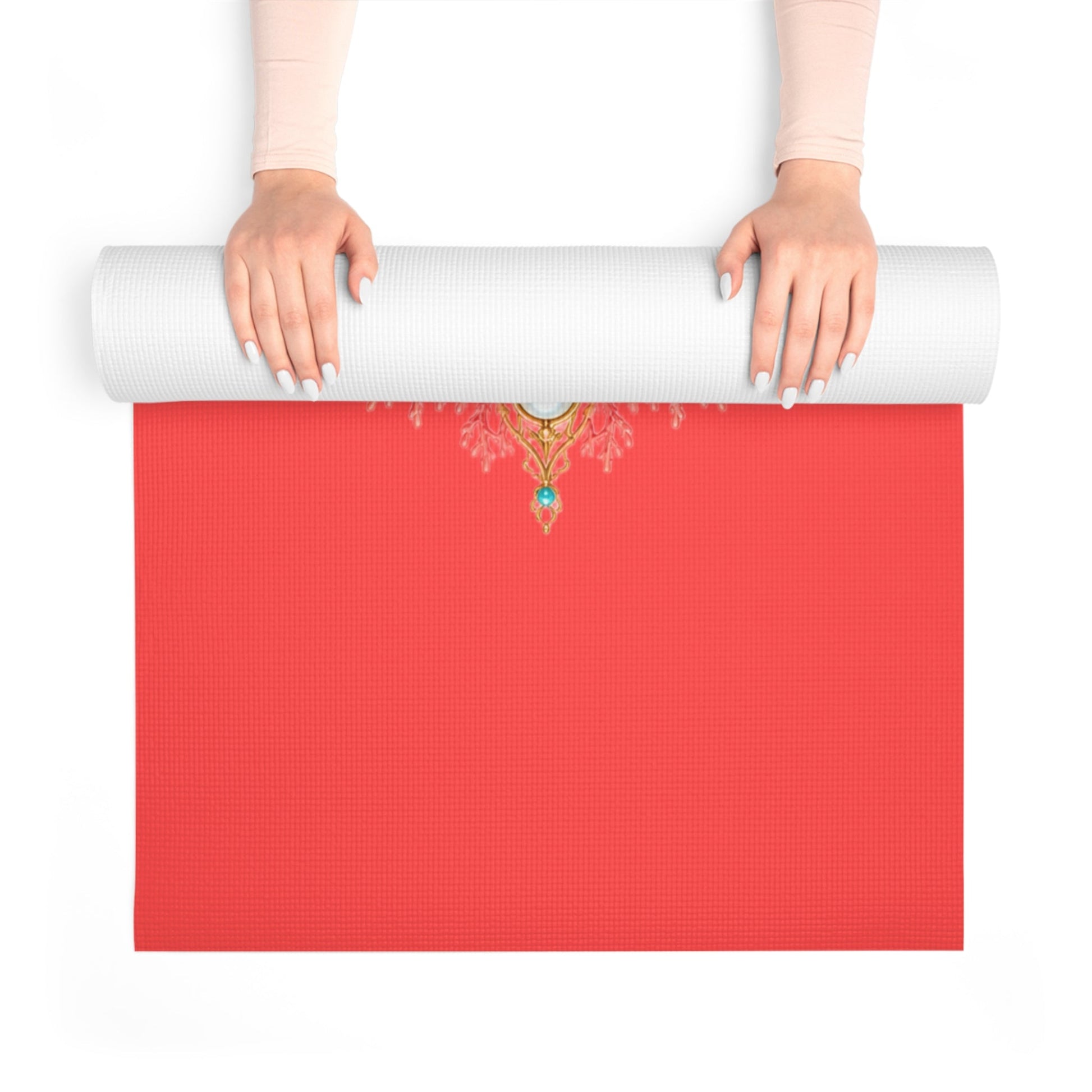 Non-Slip Foam Yoga Mat, Exercise Mat for Home Workout | Fitness Accessory - Best Yoga Mats for Home Workouts