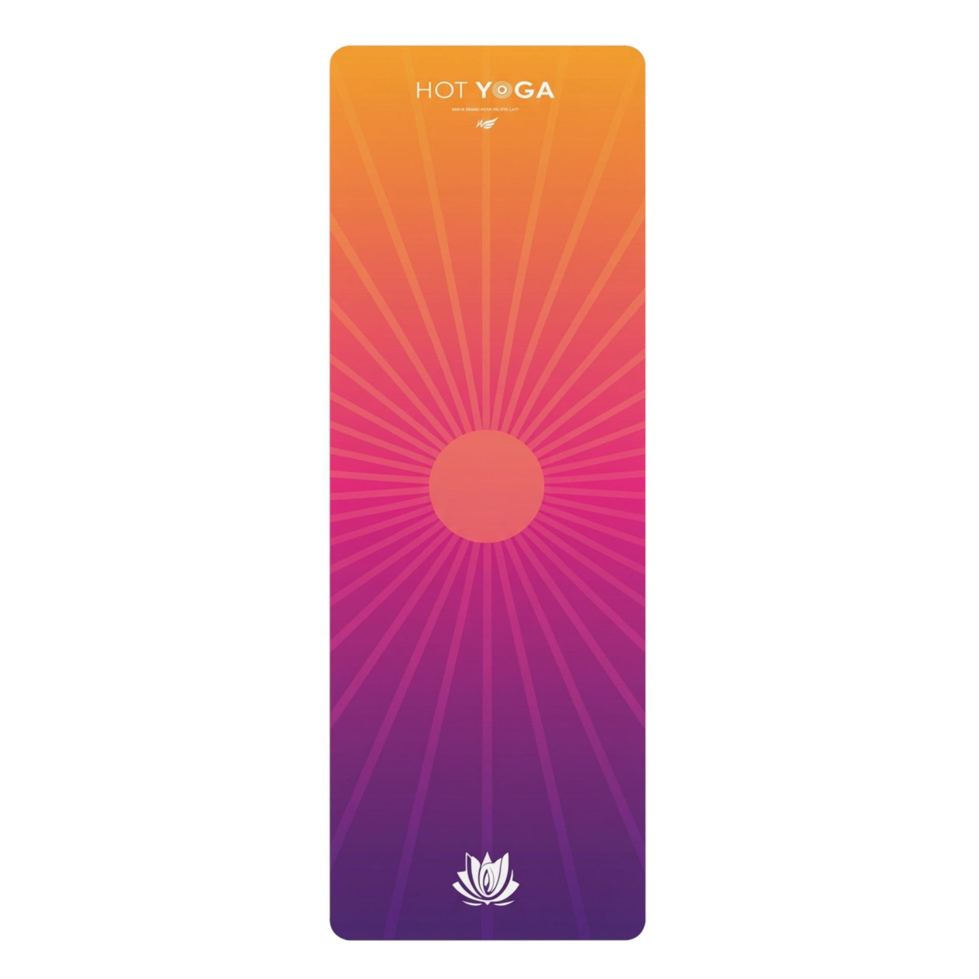 Premium Yoga Mat, Workout Accessory, Home Gym Equipment, Fitness Gift | Gradient Hot Yoga Mat - Best Yoga Mats for Home Workouts