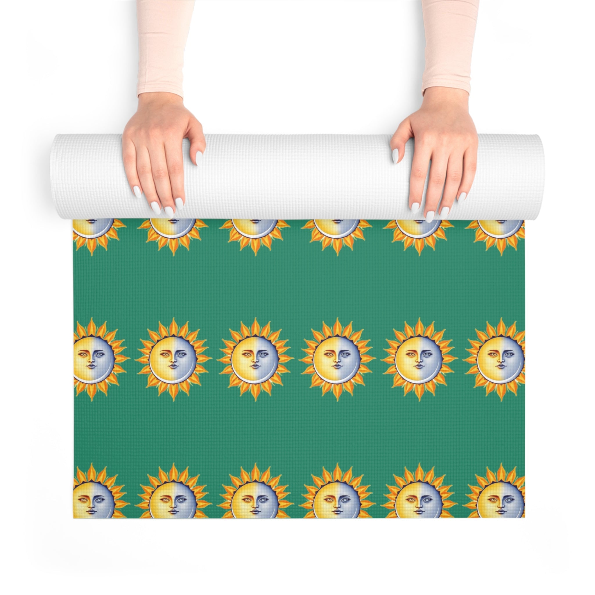 Beginner Yoga Mat Foam, Non-Slip Workout Mat | Home Fitness Equipment Printify