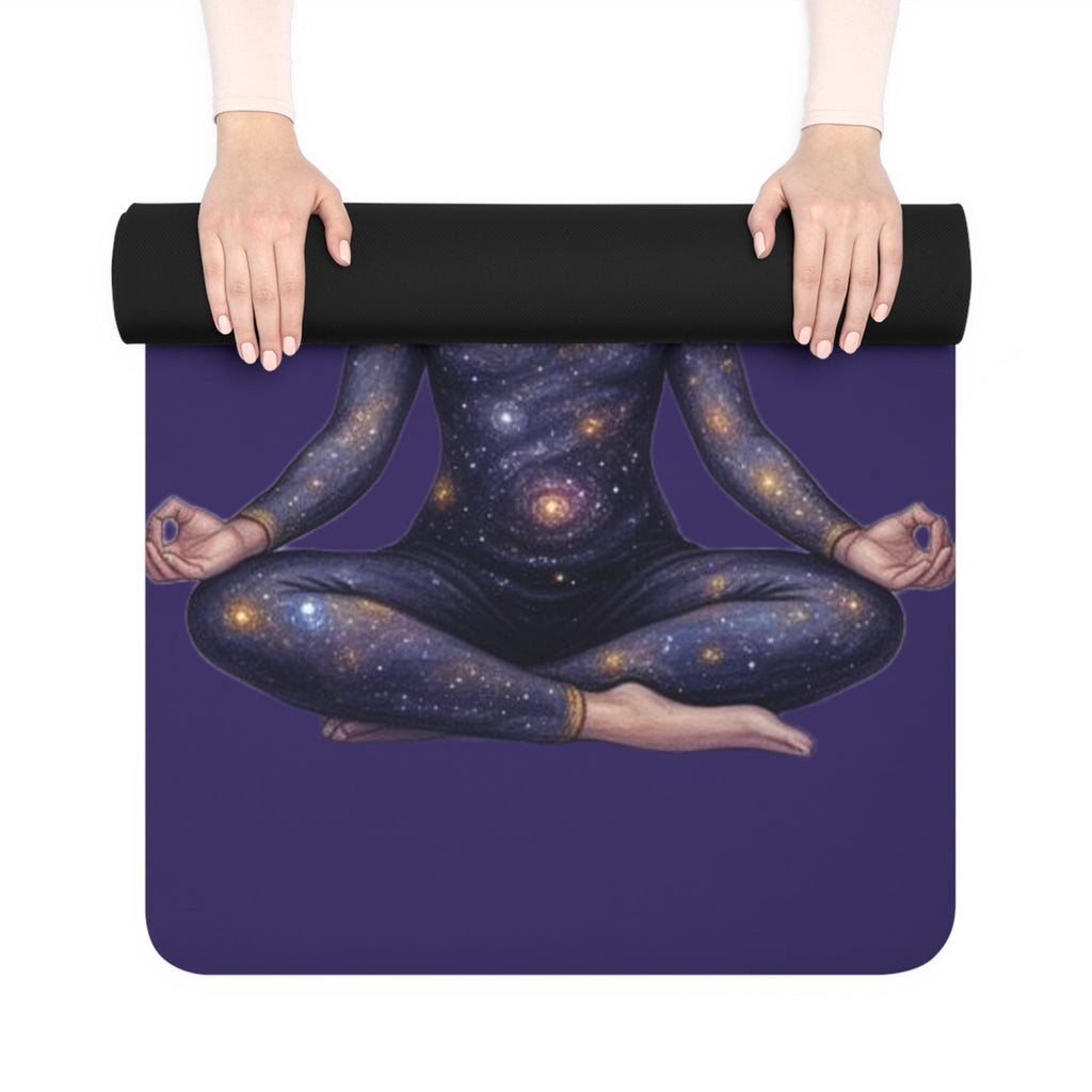 Ocean Goddess Yoga Mat, Non Slip Fitness Mat, Meditation Mat, Wellness Gift for Women, Pilates Exercise Mat Printify