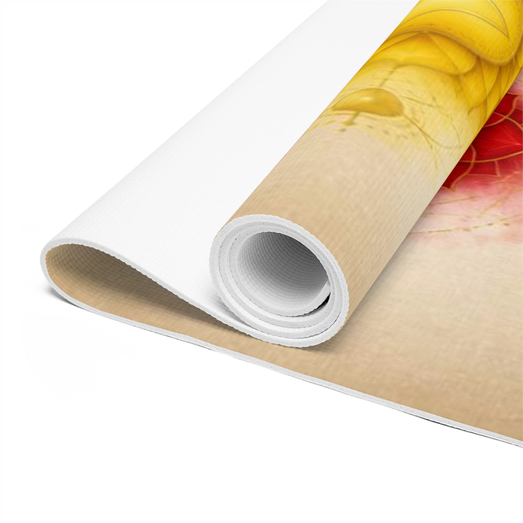 Chakra Alignment Foam Yoga Mat | Seven Chakra Symbols, Energy Healing Printify