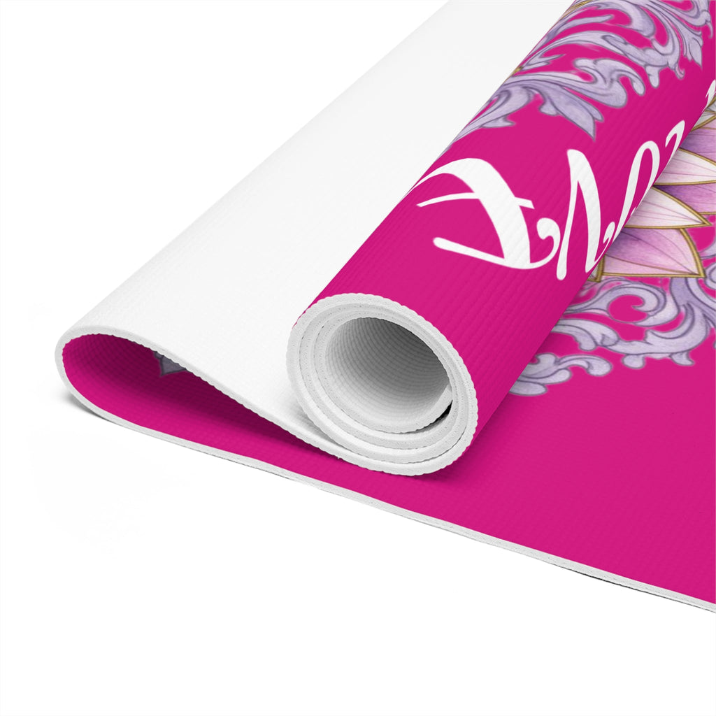 Yoga Mat | Nature-Inspired Exercise Mat, Non-Slip Yoga Equipment, Mindfulness Gift for Her Printify