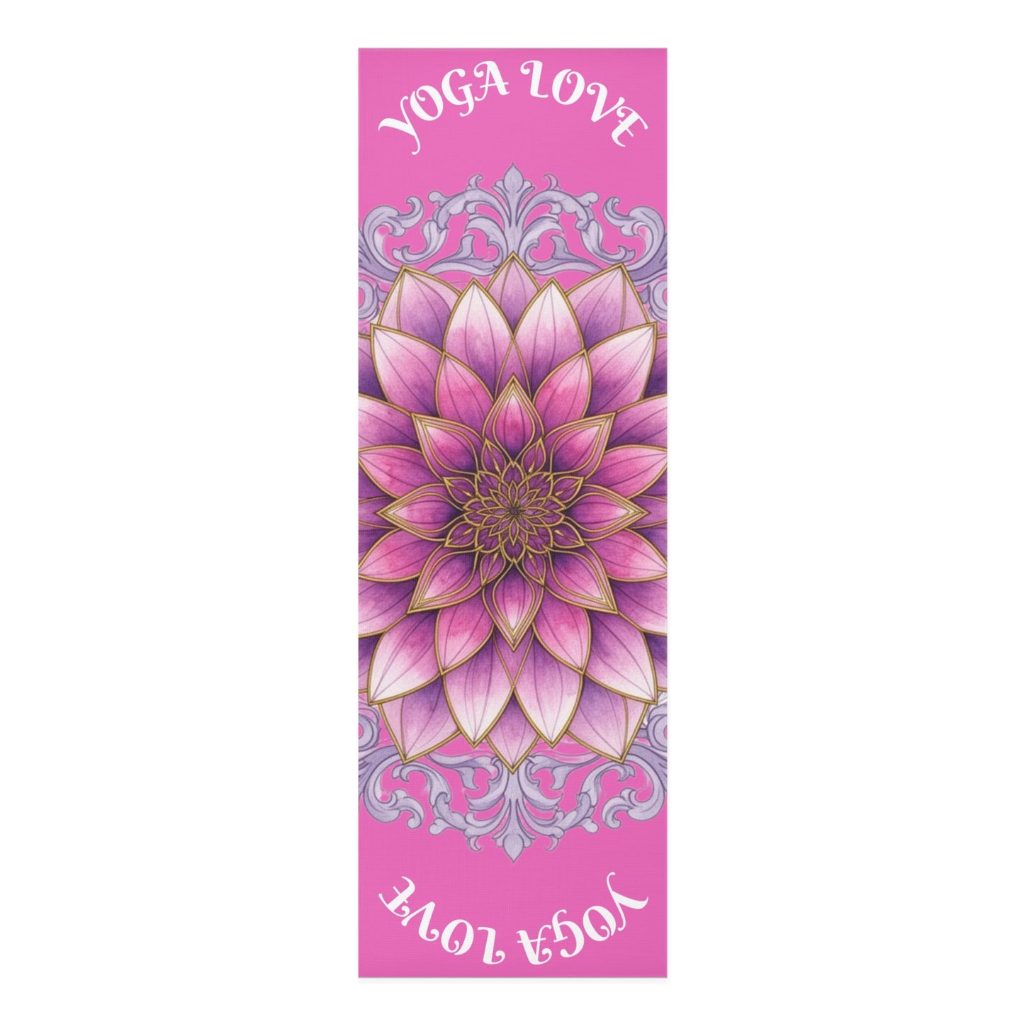 Wildflower Serenity Yoga Mat – Nature-Inspired Exercise Mat, Non-Slip Yoga Equipment, Mindfulness Gift for Her - Best Yoga Mats for Home Workouts