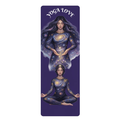 Ocean Goddess Yoga Mat, Non Slip Fitness Mat, Meditation Mat, Wellness Gift for Women, Pilates Exercise Mat - Best Yoga Mats for Home Workouts