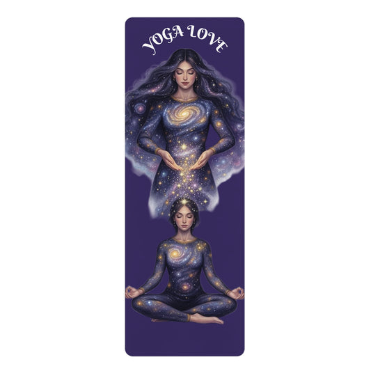 Ocean Goddess Yoga Mat, Non Slip Fitness Mat, Meditation Mat, Wellness Gift for Women, Pilates Exercise Mat - Best Yoga Mats for Home Workouts