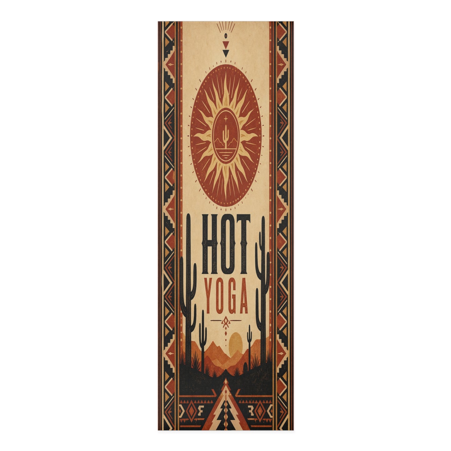 Aesthetic Non-Slip Foam Yoga Mat | Thick Extra-Long Travel Yoga Mat - Best Yoga Mats for Home Workouts