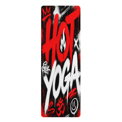 Aesthetic Non-Slip Foam Yoga Mat | Thick Extra-Long Travel Yoga Mat - Best Yoga Mats for Home Workouts