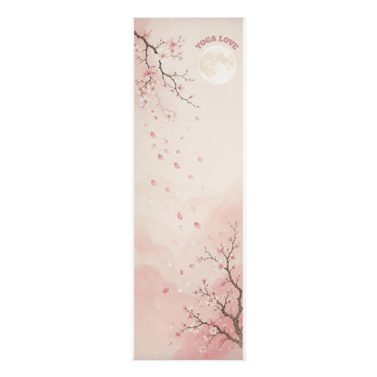 Cherry Blossom Moon Foam Yoga Mat | Sakura Floral Yoga Mat - Best Yoga Mats for Home Workouts