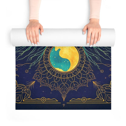 Mandala Yoga Mat, Non Slip Exercise Mat, Meditation & Fitness Accessory - Best Yoga Mats for Home Workouts