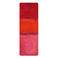 Abstract Watercolor Gradient Rubber Yoga Mat | Red Orange Pink Ombre Printify