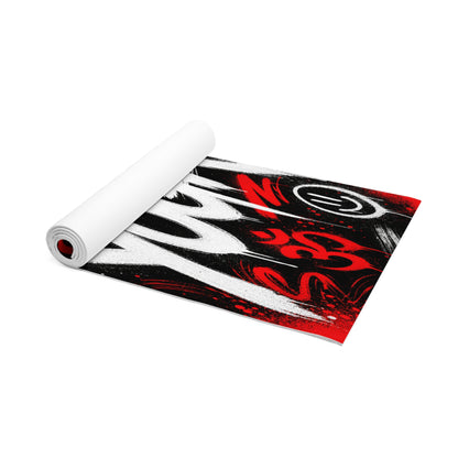 Aesthetic Non-Slip Foam Yoga Mat | Thick Extra-Long Travel Yoga Mat - Best Yoga Mats for Home Workouts