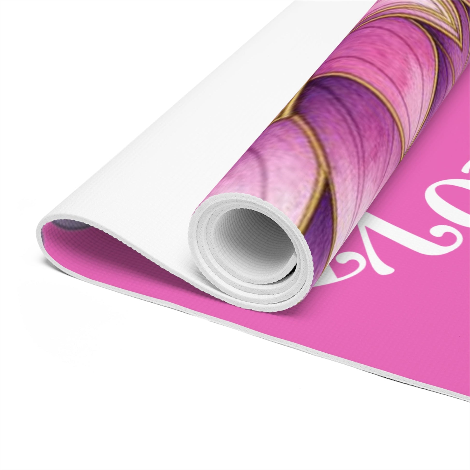 Wildflower Serenity Yoga Mat – Nature-Inspired Exercise Mat, Non-Slip Yoga Equipment, Mindfulness Gift for Her - Best Yoga Mats for Home Workouts