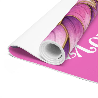 Wildflower Serenity Yoga Mat – Nature-Inspired Exercise Mat, Non-Slip Yoga Equipment, Mindfulness Gift for Her - Best Yoga Mats for Home Workouts