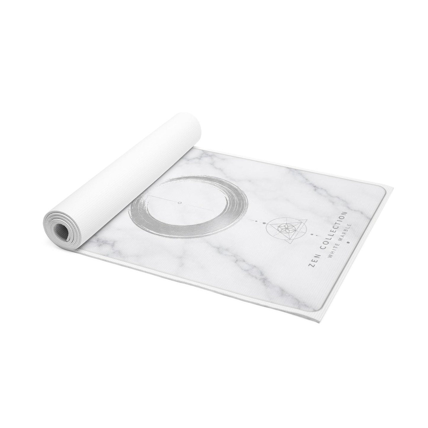 Moon Phases Lotus yoga mat | Marble meditation foam mat - Best Yoga Mats for Home Workouts