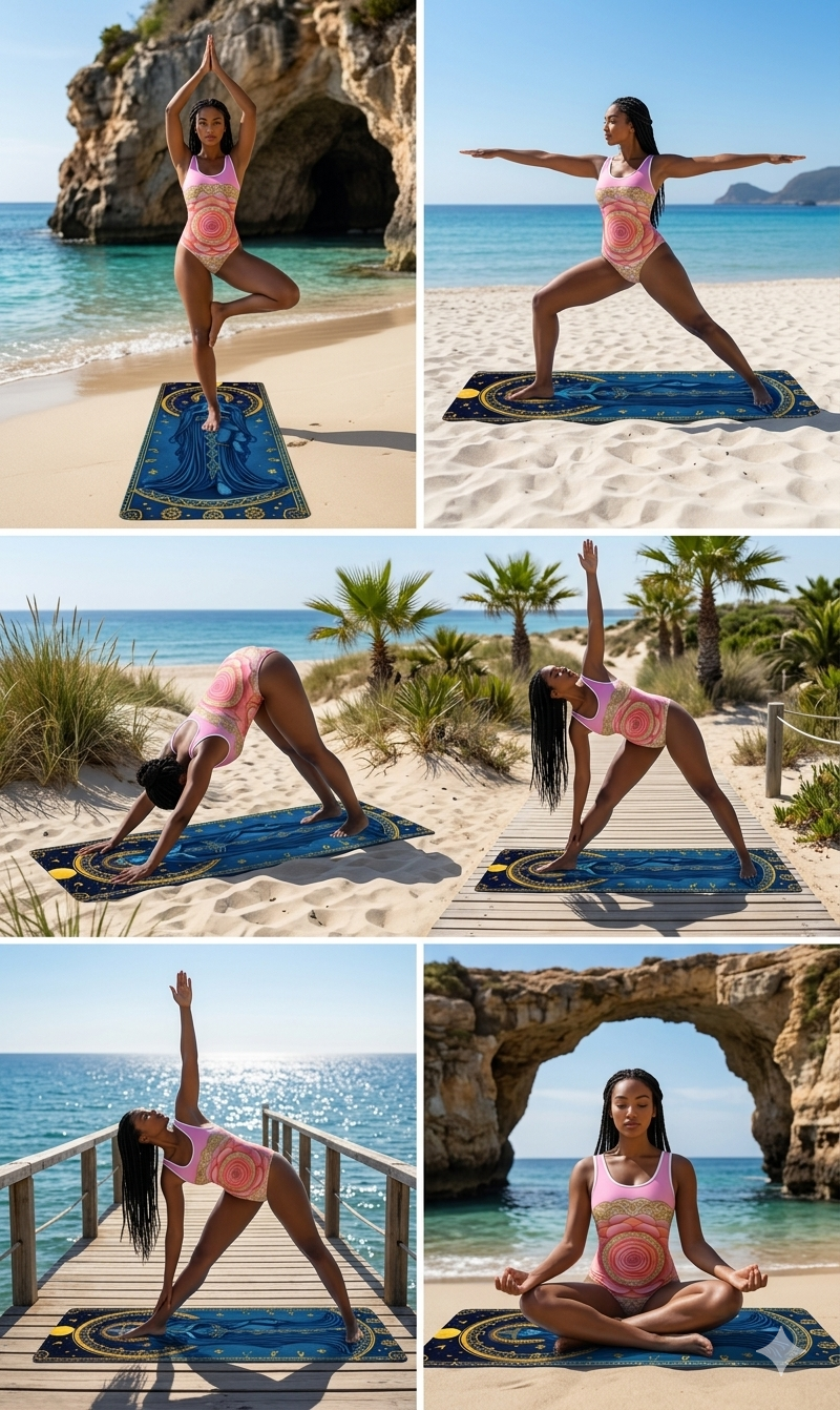 Hot Yoga Mat MaMa, Sweat Resistant Exercise Mat, Fitness Equipment - Best Yoga Mats for Home Workouts