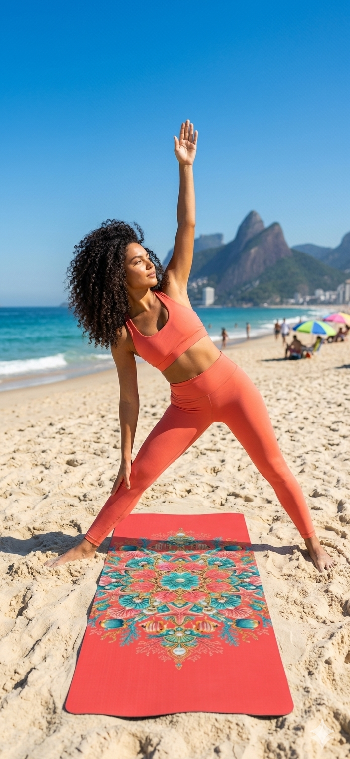Non-Slip Foam Yoga Mat, Exercise Mat for Home Workout | Fitness Accessory - Best Yoga Mats for Home Workouts