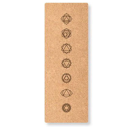 Eco Cork TPE Yoga Mat – Non-Slip, 5 mm Thick
