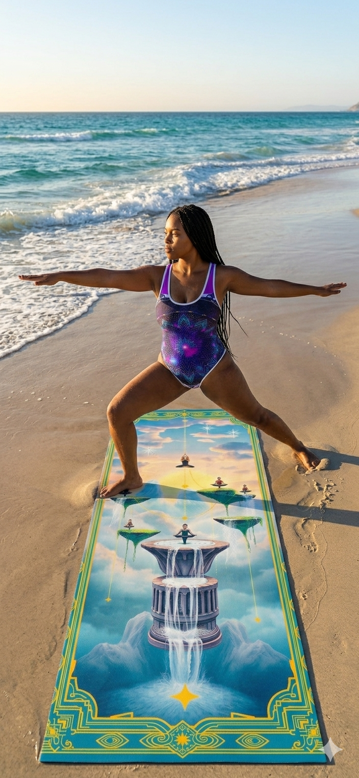 Fitness Yoga Mat, Exercise Mat for Home Workouts, Wellness Gift for Women - Best Yoga Mats for Home Workouts