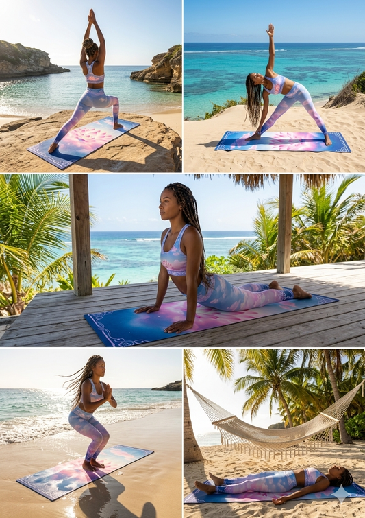 Non Slip Yoga Mat, Thick Pilates Mat, Home Gym Essential, Workout Equipment - Best Yoga Mats for Home Workouts