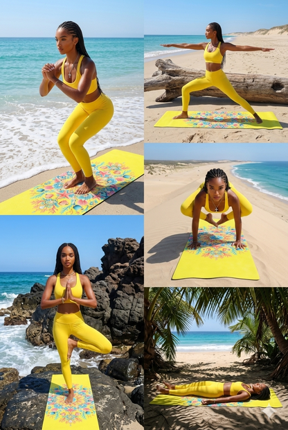 Non-Slip Foam Yoga Mat, Exercise Mat for Home Workout | Fitness Accessory - Best Yoga Mats for Home Workouts