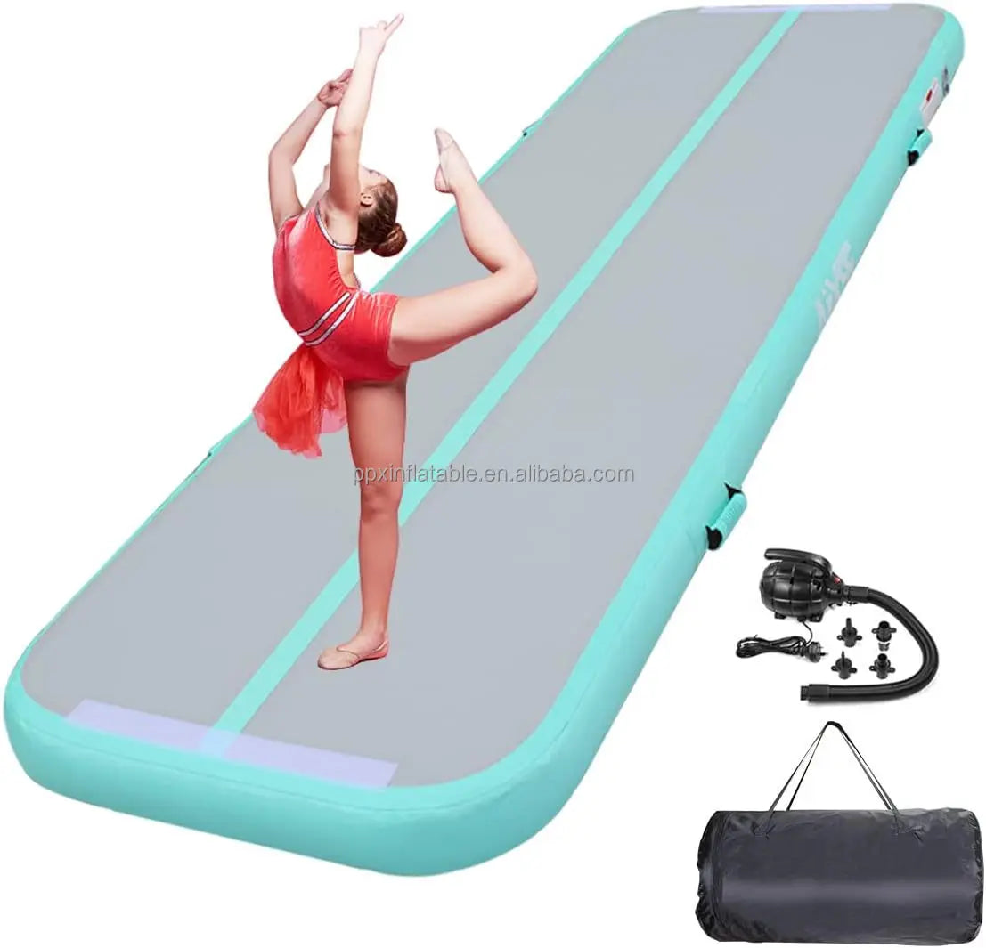 Inflatable Air Track Tumbling Mat For Gymnastics & Yoga
