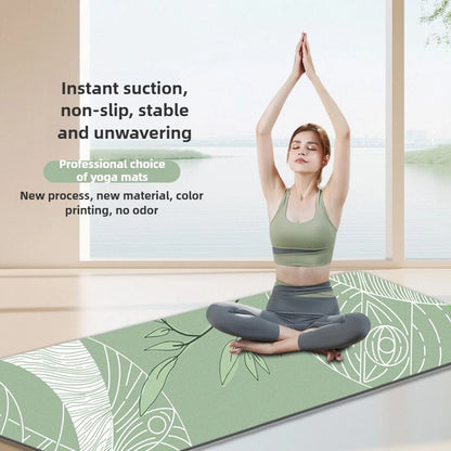 Eco-Friendly Natural Rubber Yoga Mat – 5 mm Non-Slip