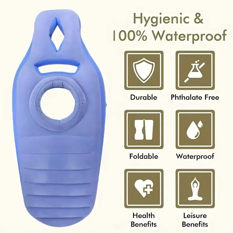 Inflatable Pregnancy Yoga Mat PVC Portable Sleeping Pad