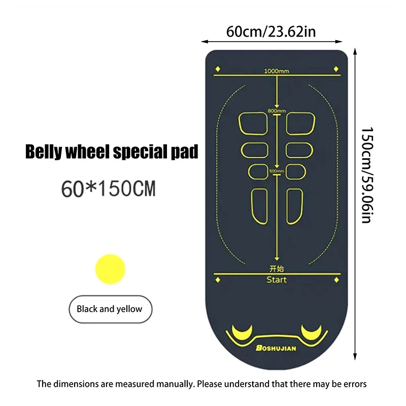 Non-Slip TPE Ab Roller Pad – Cushioned Core Support