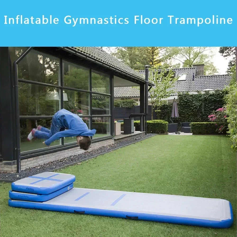 Inflatable AirTrack Gymnastics Mat Set With Pump