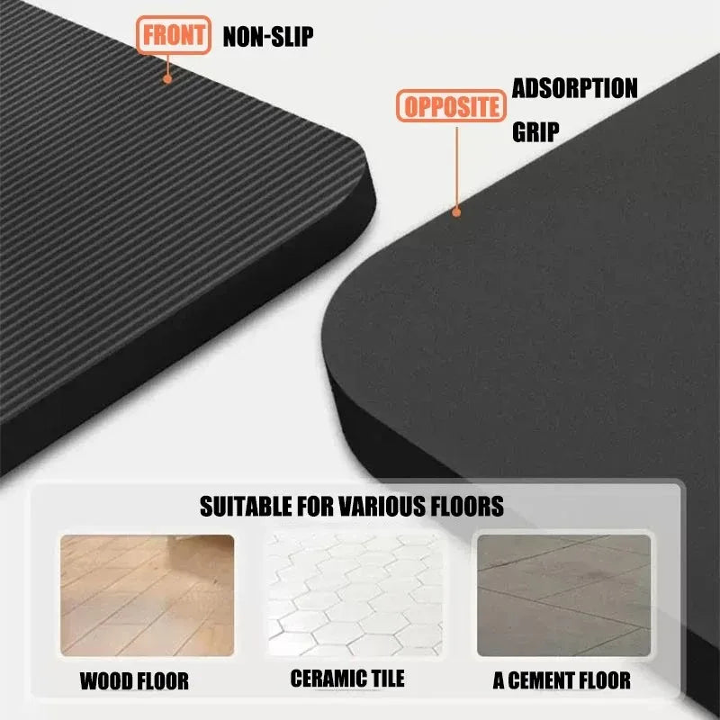 Thick NBR Yoga Mat – Extra Cushioning, Non-Slip Support