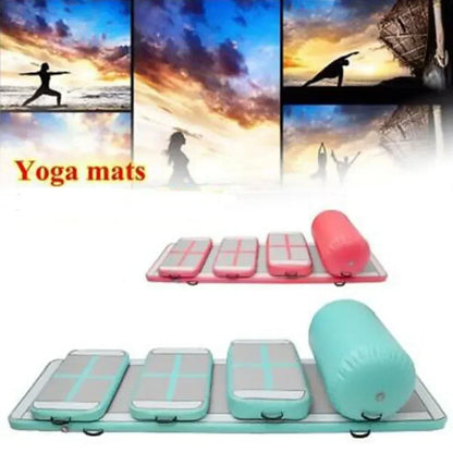 Inflatable AirTrack Gymnastics Mat Set With Pump