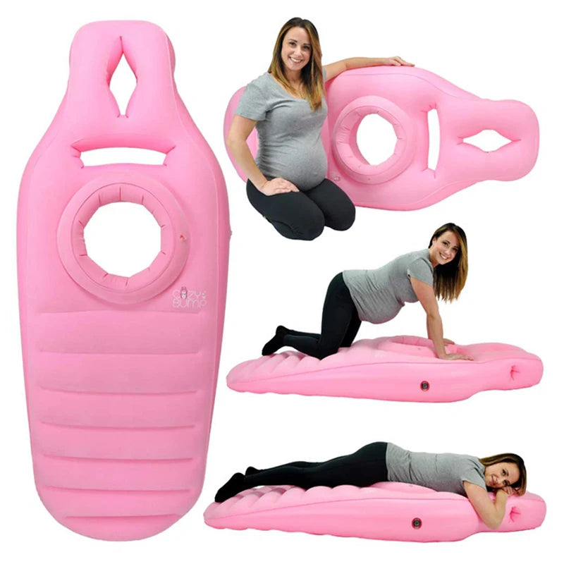 Inflatable Pregnancy Body Pillow Mat For Sleeping Comfort