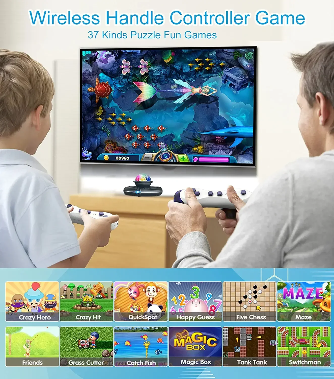 Wireless TV Dance Mat Console – Dual Player Fitness Game