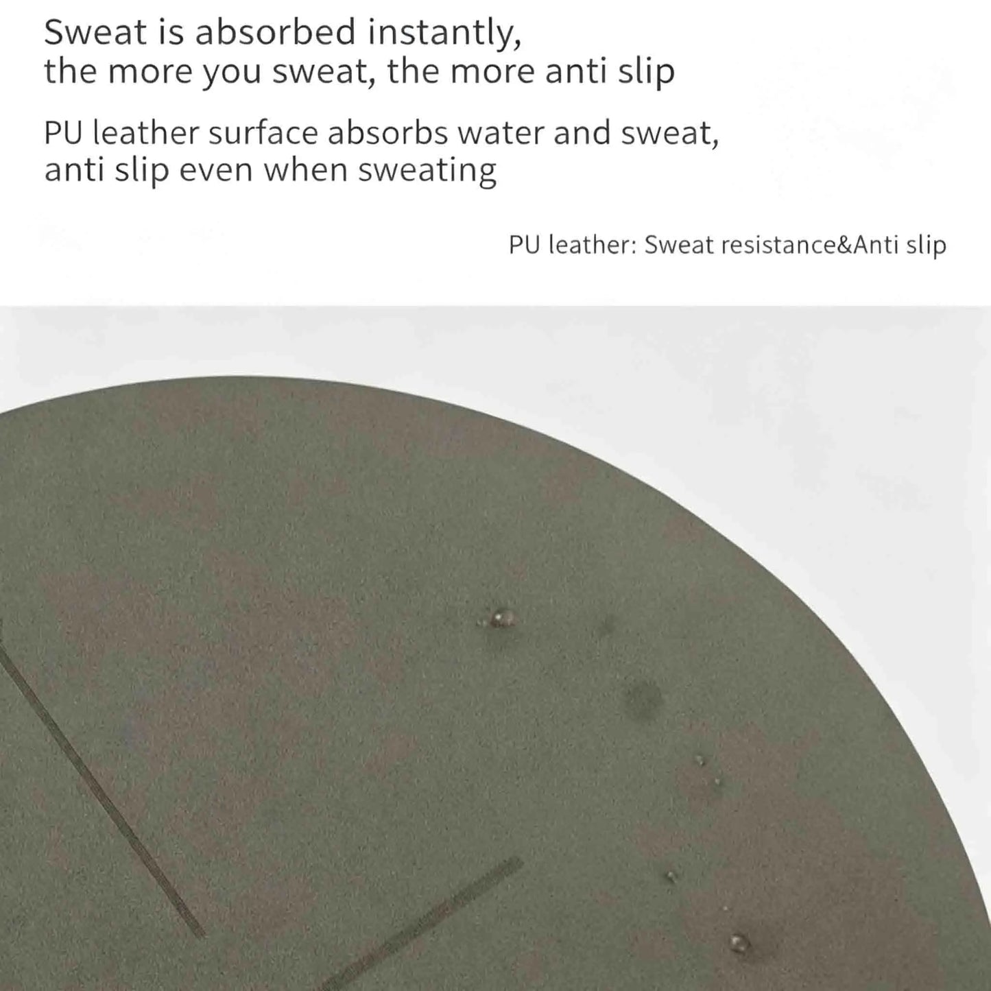 Natural Rubber Yoga Mat With Alignment Lines, Non-Slip