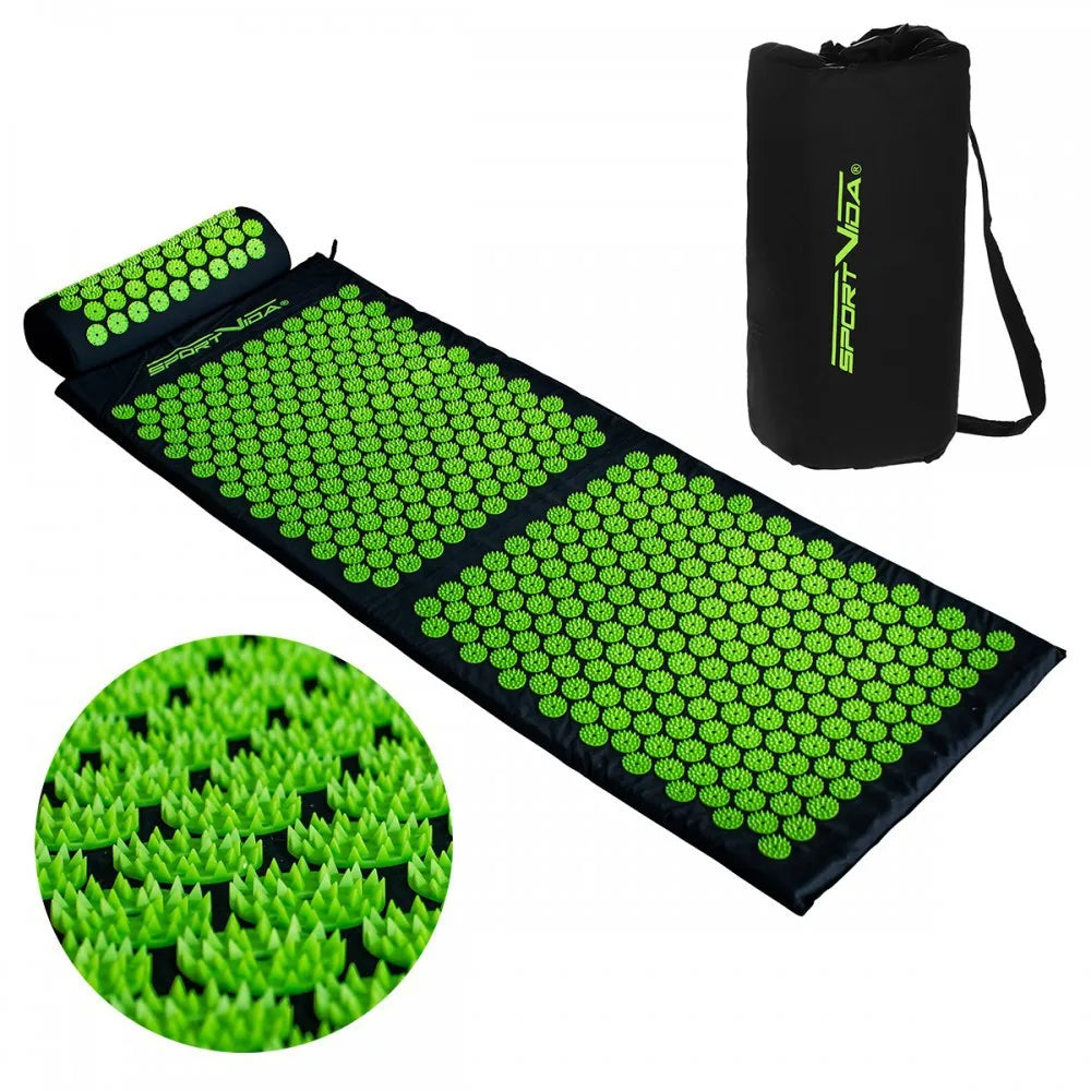 Lotus Flower Acupressure Mat Set for Relaxing Massage