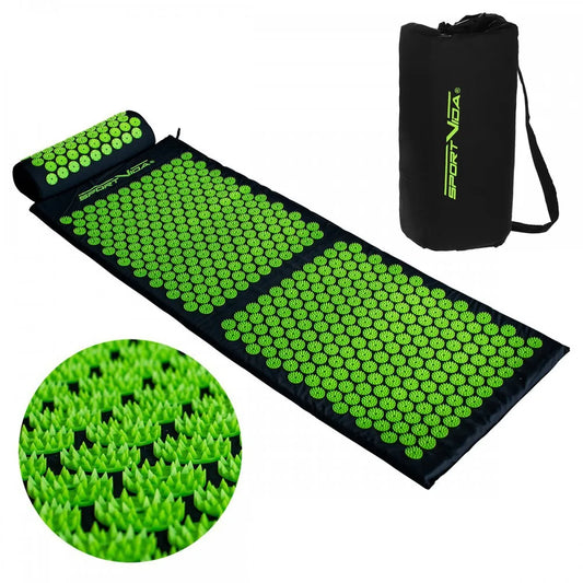 Lotus Flower Acupressure Mat Set for Relaxing Massage