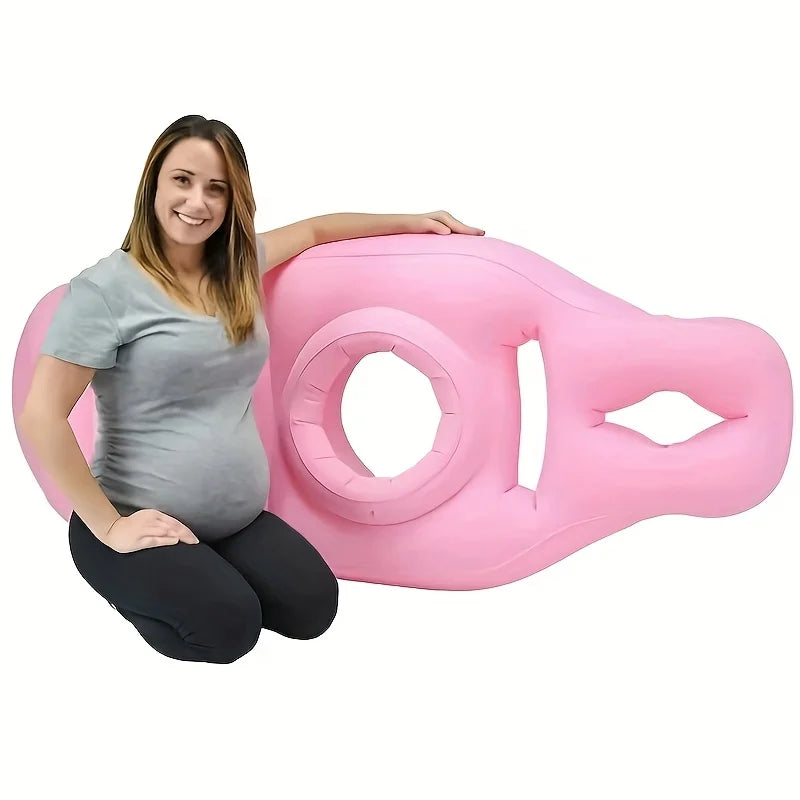 Inflatable Pregnancy Yoga Mat PVC Portable Sleeping Pad